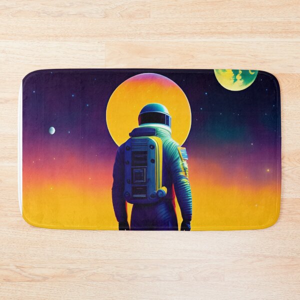 Item preview, Lone astronaut alone in different planet concept art 4 designed and sold by vishalraifx.