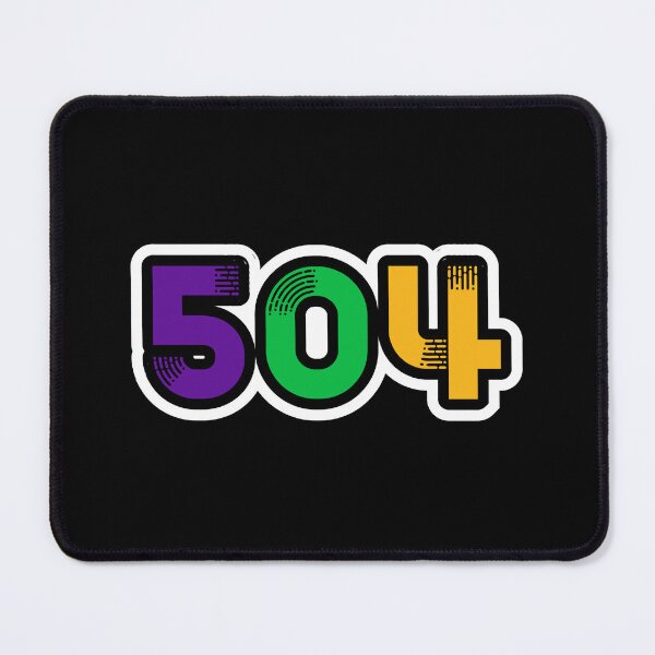 Item preview, Mardi Gras 504 designed and sold by TheLemonBox.
