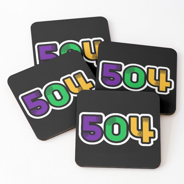 Item preview, Mardi Gras 504 designed and sold by TheLemonBox.