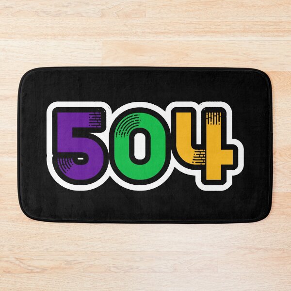 Item preview, Mardi Gras 504 designed and sold by TheLemonBox.