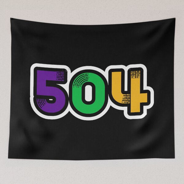 Item preview, Mardi Gras 504 designed and sold by TheLemonBox.