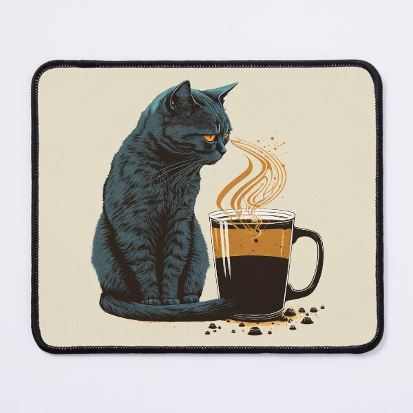 Item preview, Coffee Cat designed and sold by Bondoboxy.