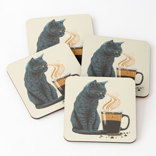 Item preview, Coffee Cat designed and sold by Bondoboxy.