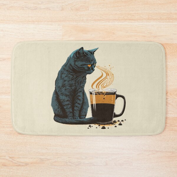 Item preview, Coffee Cat designed and sold by Bondoboxy.
