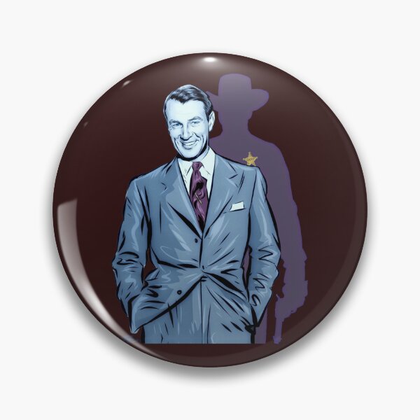 Item preview, Gary Cooper - An illustration by Paul Cemmick   designed and sold by vincentdega66.