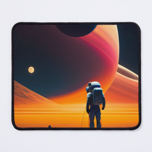 Item preview, Lone astronaut alone in different planet concept art 5 designed and sold by vishalraifx.