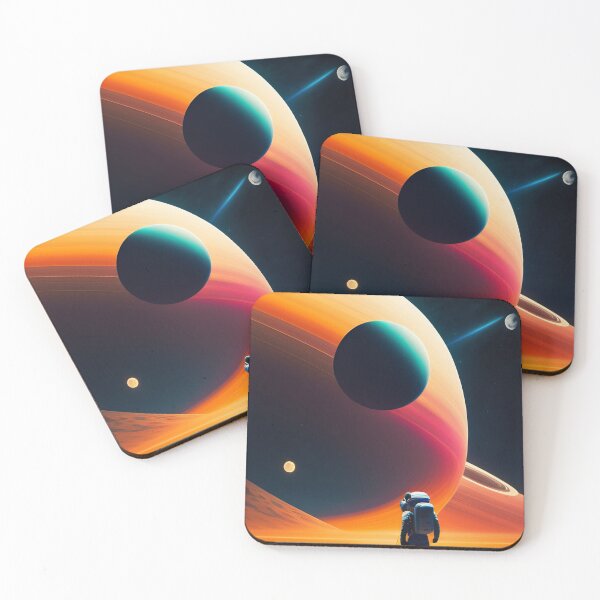 Item preview, Lone astronaut alone in different planet concept art 5 designed and sold by vishalraifx.