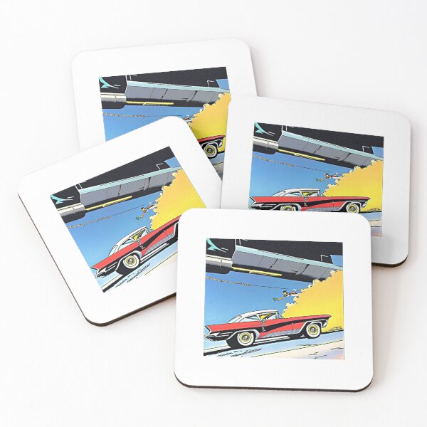 Item preview, Red Muscle Car Chase designed and sold by RedFirecracker.