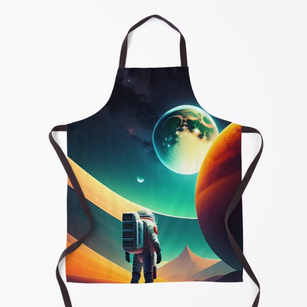 Item preview, Lone astronaut alone in different planet concept art 6 designed and sold by vishalraifx.