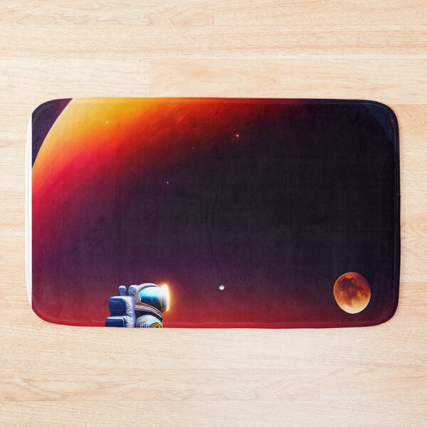 Item preview, Lone astronaut alone in different planet concept art 7 designed and sold by vishalraifx.
