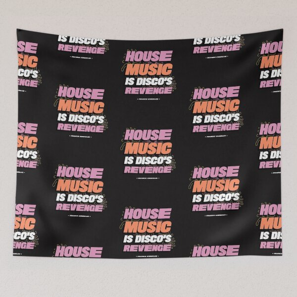 Item preview, HOUSE MUSIC IS DISCO'S REVENGE  - Frankie Knuckles  designed and sold by Discothreadz.