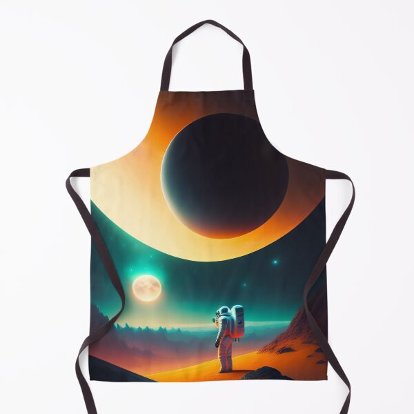 Item preview, Lone astronaut alone in different planet concept art 8 designed and sold by vishalraifx.