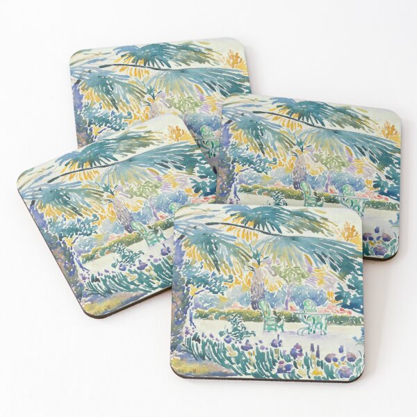 Item preview, Garden of the Painter at Saint Clair, Henri Cross designed and sold by AgelessArt.