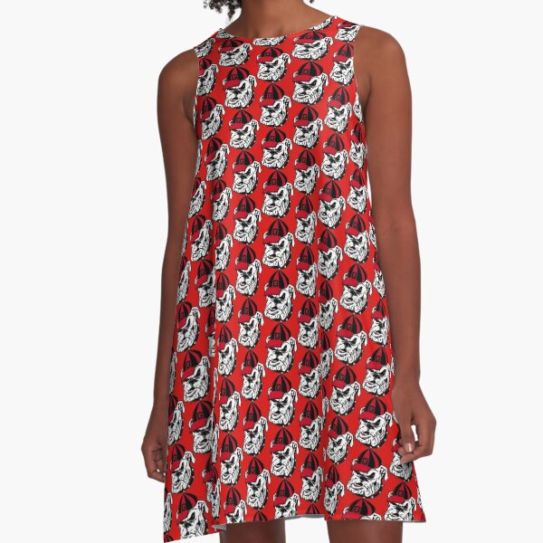 Tribute to Bulldogs A-Line Dress