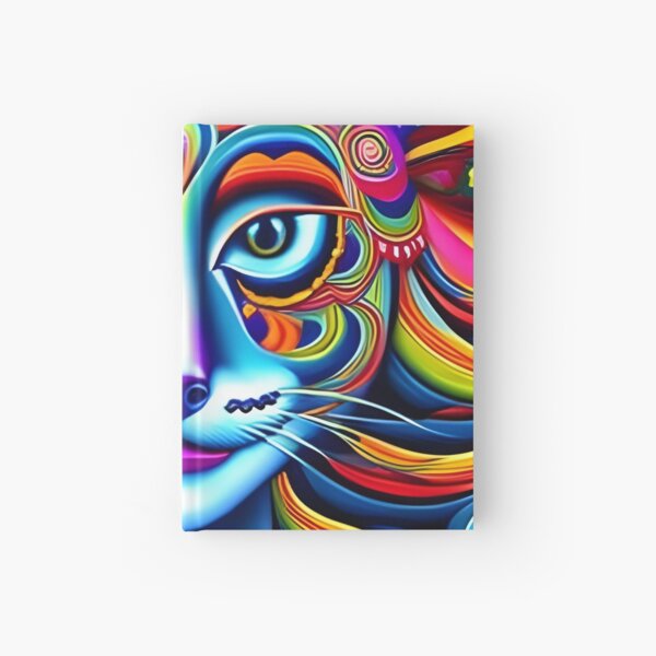 Item preview, Catgirl DMTfied (22) - Trippy Psychedelic Art designed and sold by TheThirdEye.