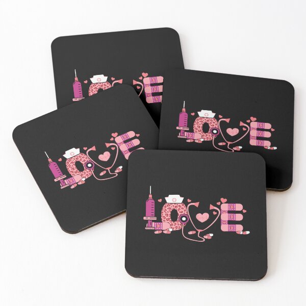 Item preview, Girls Women Nurses Valentines Day Hearts Stethoscope - "Heart of Healthcare: A Valentine's Day Tribute to Girls, Women, and Nurses with Stethoscopes" designed and sold by sweary12.