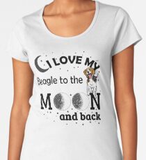 i love my Beagle Women's Premium T-Shirt