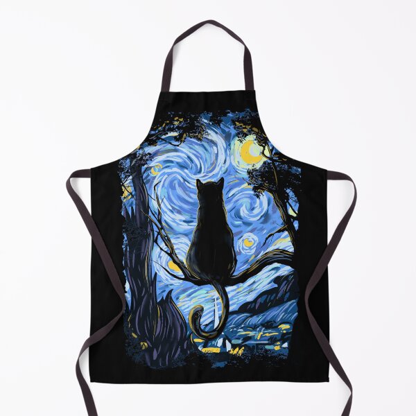 Item preview, Cat  Starry Night designed and sold by fanefab.