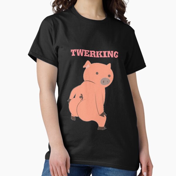 Item preview, twerking pig designed and sold by Fannycat1.