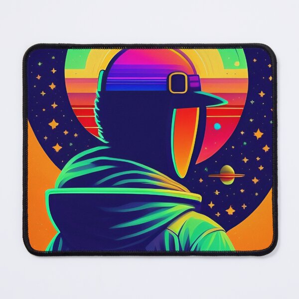 Item preview, Lone astronaut colorful vector illustration 1 designed and sold by vishalraifx.