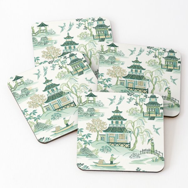 Item preview, Chinoiserie Green designed and sold by Barbara Pixton.