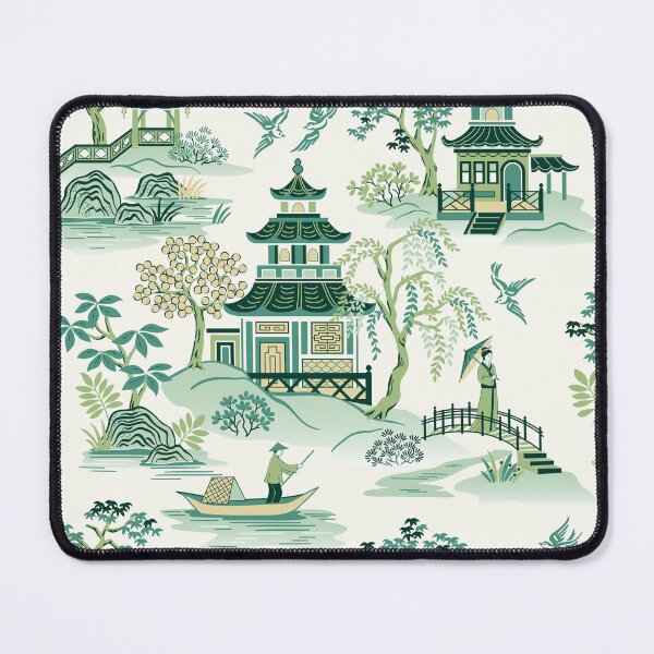 Item preview, Chinoiserie Green designed and sold by Barbara Pixton.