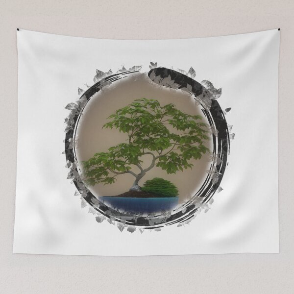 Item preview, Hibiscus tree bonsai, Zen designed and sold by Digisabella.
