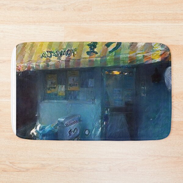 Item preview, Twilight Japanese Bodega Painting Digital Art designed and sold by Gogmagosh.