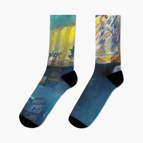 Item preview, Twilight Japanese Bodega Painting Digital Art designed and sold by Gogmagosh.