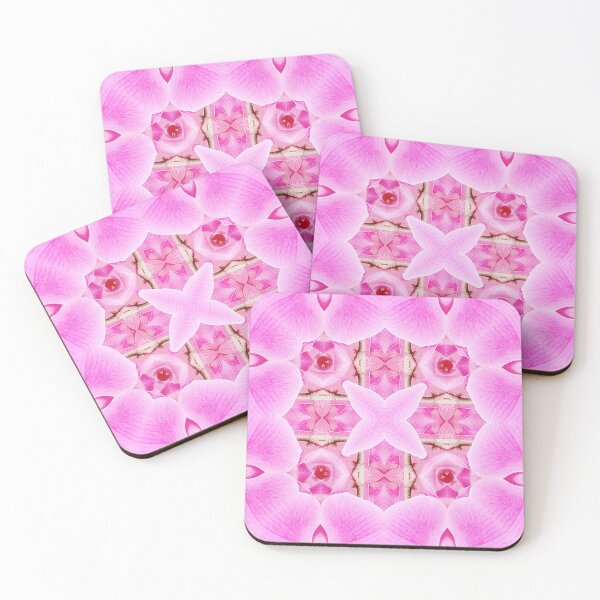 Item preview, Floral pattern in pink orchid designed and sold by Tschousef.