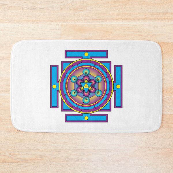 Item preview, Metatron's Cube Merkaba Mandala designed and sold by GalacticMantra.