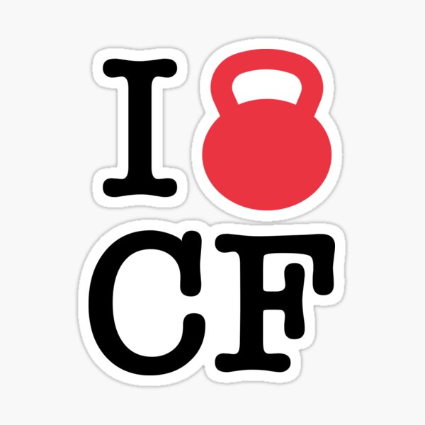 Item preview, I love Crossfit - Kettlebell Design designed and sold by TeeMonsters.