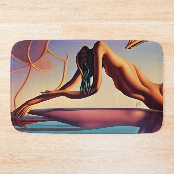 Item preview, 'Narcissus Weeps' Abstract Erotic Art Painting Digital Art designed and sold by Gogmagosh.