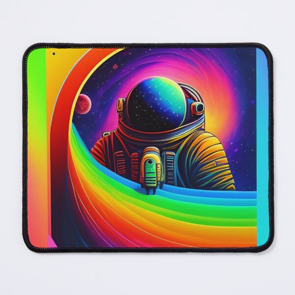 Item preview, Lone astronaut colorful vector illustration 2 designed and sold by vishalraifx.