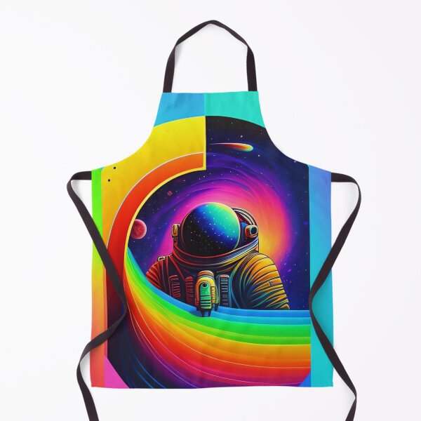 Item preview, Lone astronaut colorful vector illustration 2 designed and sold by vishalraifx.