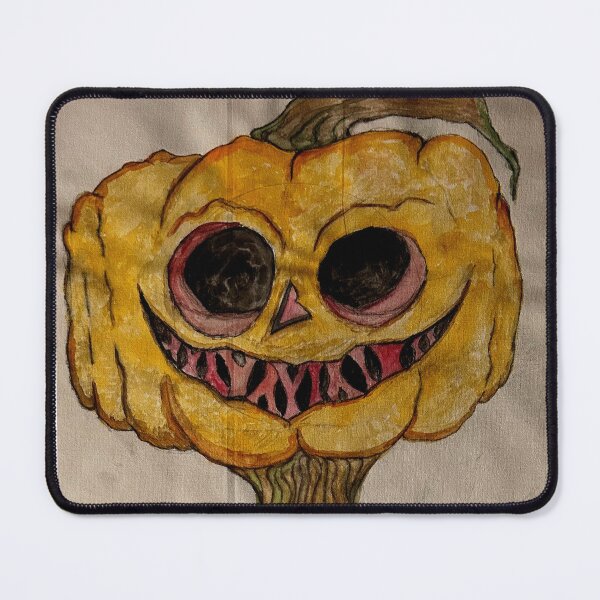 Item preview, scary creepy pumpkin head ( colored)  designed and sold by OneUpArtDesigns.