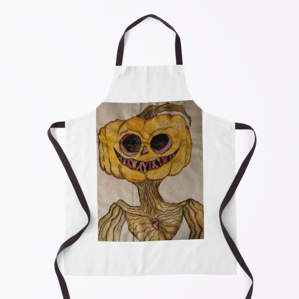 Item preview, scary creepy pumpkin head ( colored) designed and sold by OneUpArtDesigns.