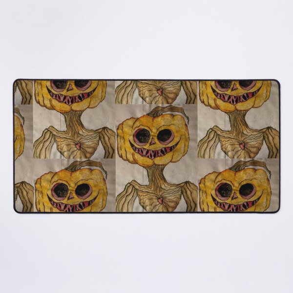 Item preview, scary creepy pumpkin head ( colored)  designed and sold by OneUpArtDesigns.