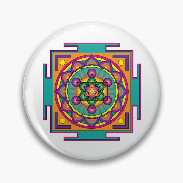 Item preview, Metatron's Cube Mandala designed and sold by GalacticMantra.