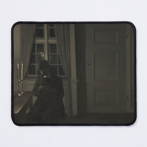 Item preview, The Coin Collector by Vilhelm Hammershøi, 1904 designed and sold by Vintage Wall Art.