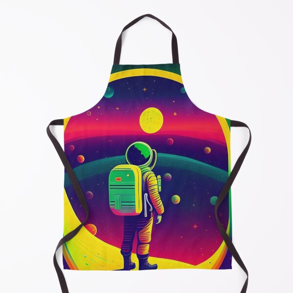 Item preview, Lone astronaut colorful vector illustration 6 designed and sold by vishalraifx.