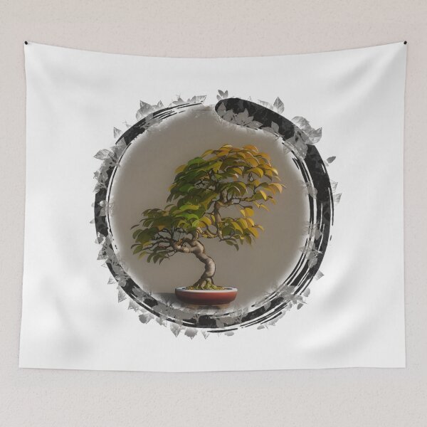 Item preview, Ficus tree bonsai, Zen designed and sold by Digisabella.