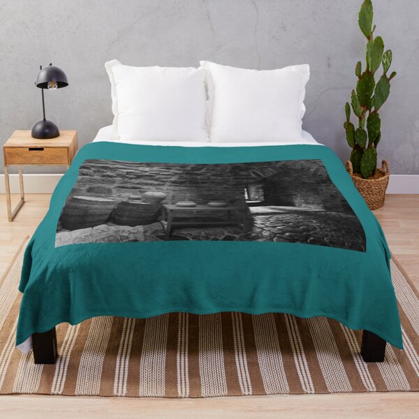 Item preview, Donegal Castle Interior county Donegal Ireland black and white designed and sold by eddiebarronshop.