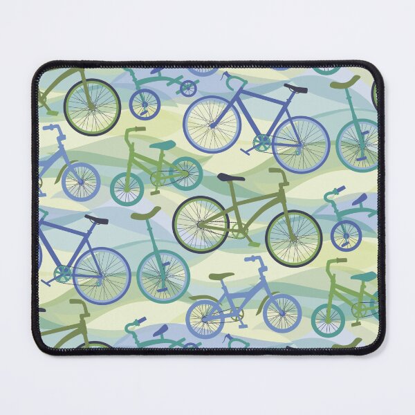 Item preview, Bicycles Blue Green designed and sold by Barbara Pixton.