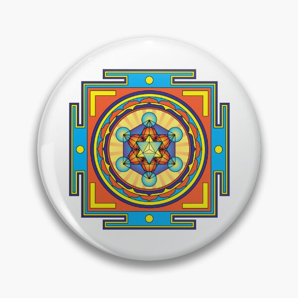 Item preview, Metatron's Cube Mandala designed and sold by GalacticMantra.