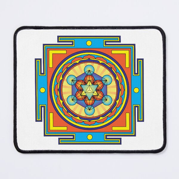 Item preview, Metatron's Cube Mandala designed and sold by GalacticMantra.