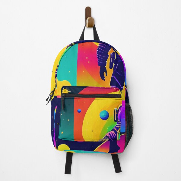 Item preview, Lone astronaut colorful vector illustration 8 designed and sold by vishalraifx.