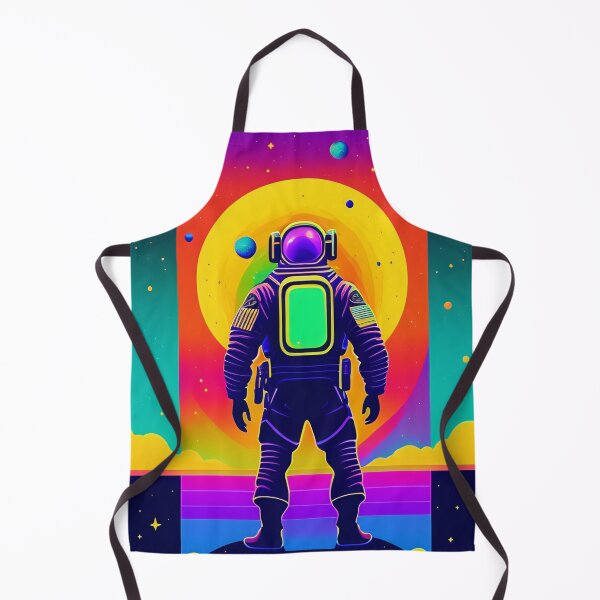 Item preview, Lone astronaut colorful vector illustration 8 designed and sold by vishalraifx.