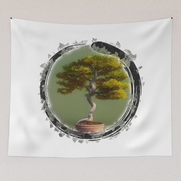 Item preview, Azalea tree bonsai, Zen designed and sold by Digisabella.