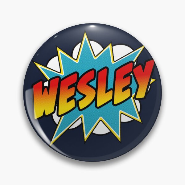 Item preview, Boys Wesley Name Comic Book Superhero designed and sold by Rixta82.